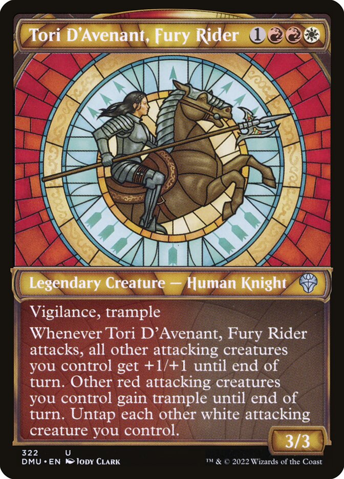 Tori D'Avenant, Fury Rider [Dominaria United] (322)
