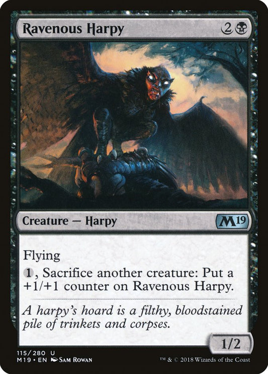 Ravenous Harpy [Core Set 2019] (115)