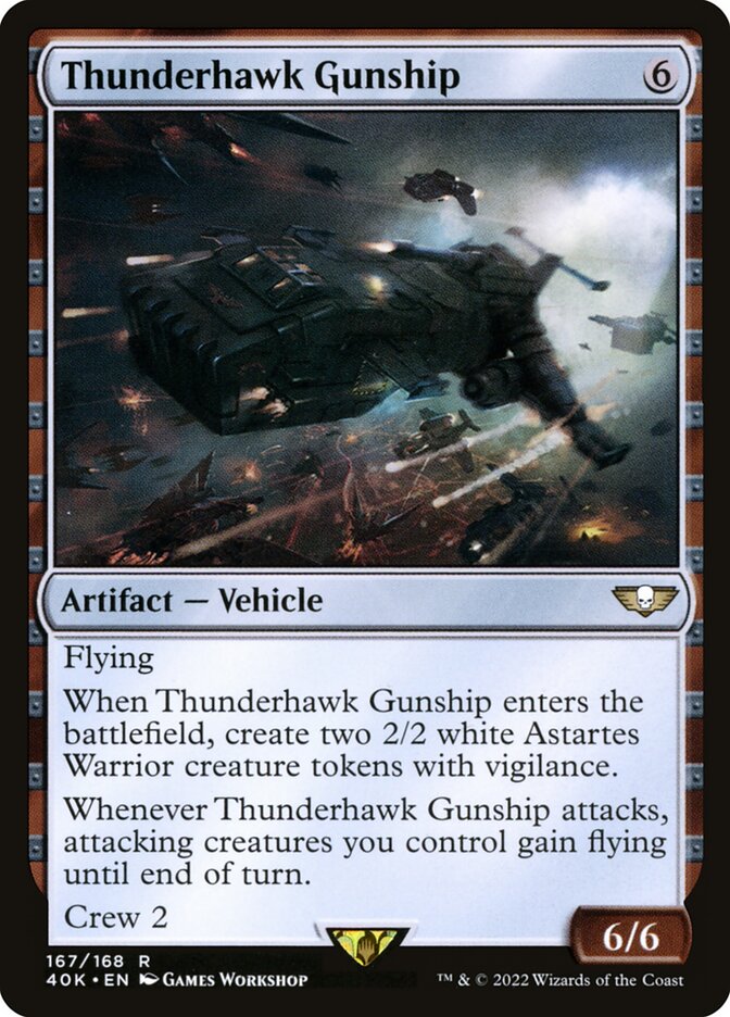 Thunderhawk Gunship [Warhammer 40,000 Commander] (167)
