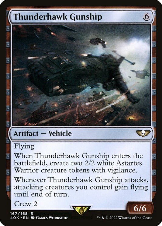 Thunderhawk Gunship [Warhammer 40,000 Commander] (167)