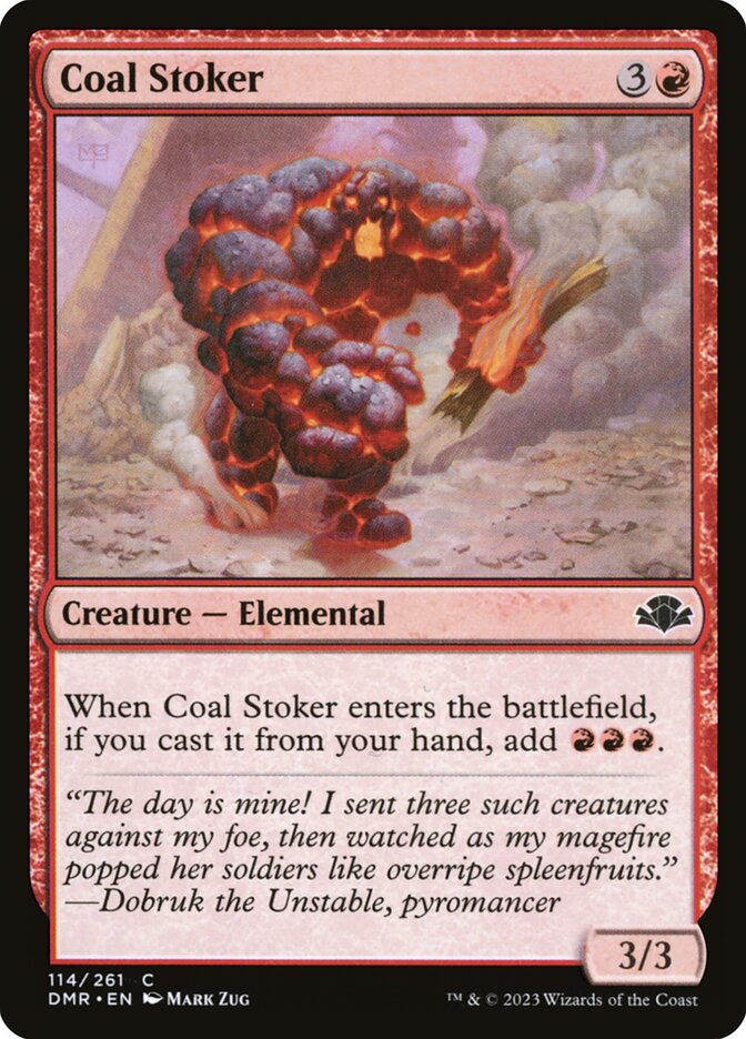 Coal Stoker [Dominaria Remastered] (114)