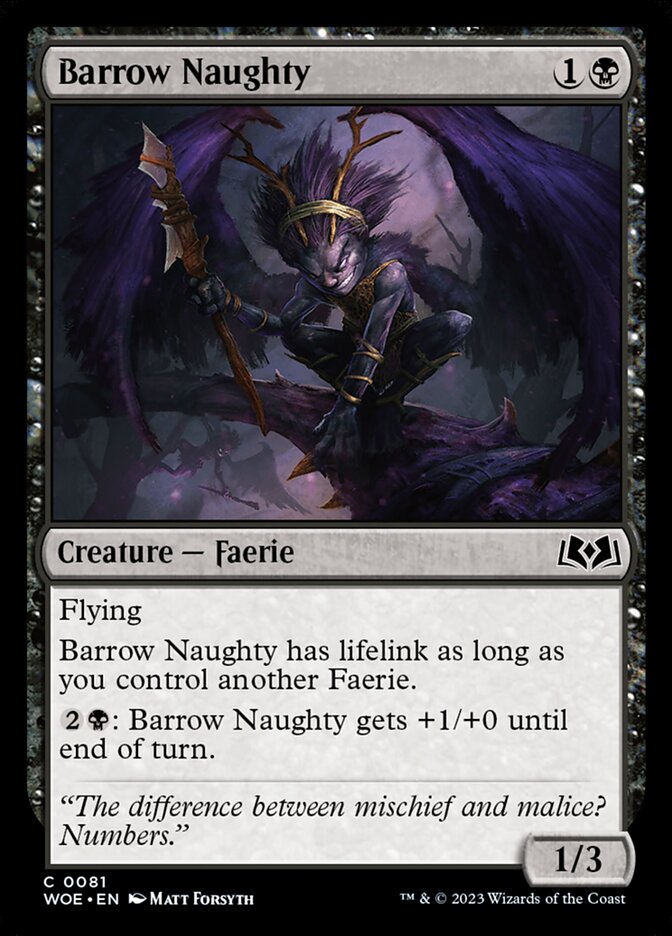 Barrow Naughty [Wilds of Eldraine] (81)