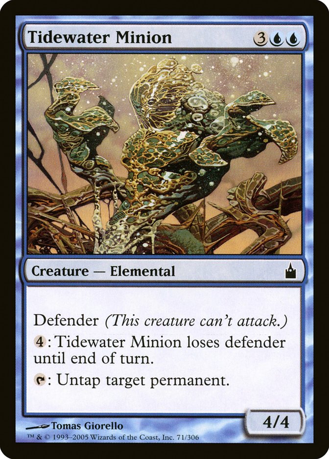 Tidewater Minion [Ravnica: City of Guilds] (71)