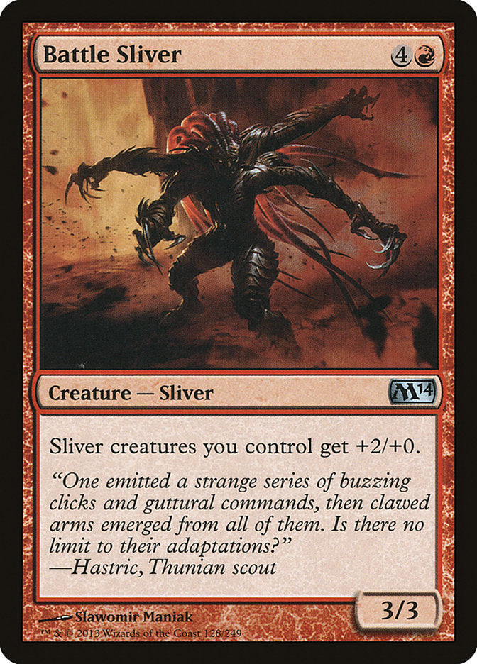 Battle Sliver [Magic 2014] (128)