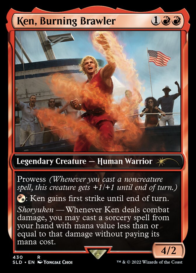 Ken, Burning Brawler [Secret Lair Drop] (430)