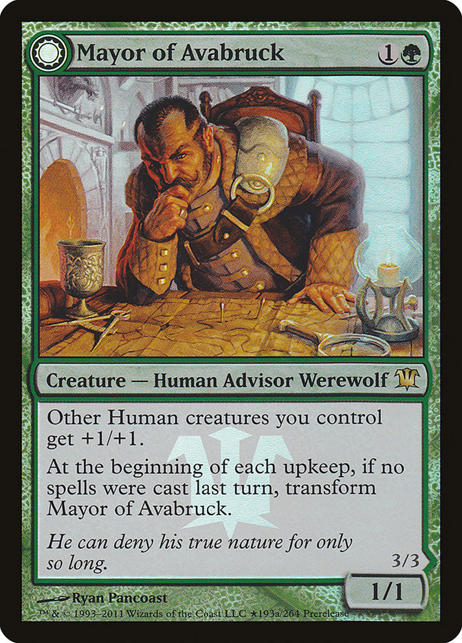 Mayor of Avabruck [Innistrad Promos] (193★)
