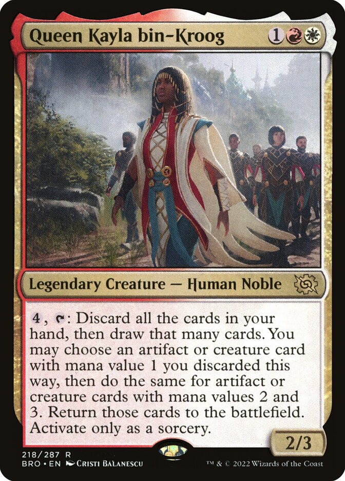 Queen Kayla bin-Kroog [The Brothers' War] (218)