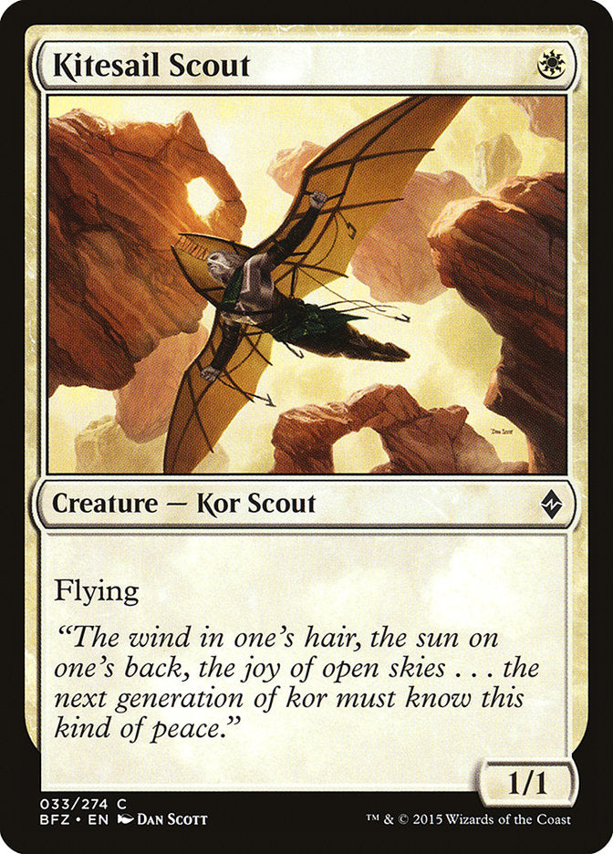Kitesail Scout [Battle for Zendikar] (33)