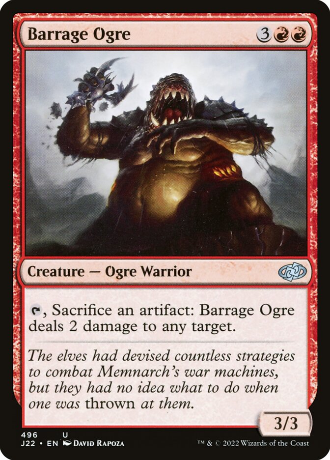 Barrage Ogre [Jumpstart 2022] (496)