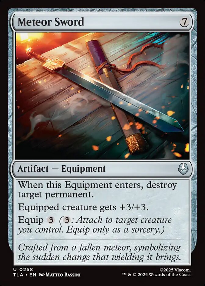 Meteor Sword [Avatar: The Last Airbender] (258)