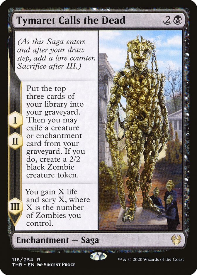 Tymaret Calls the Dead [Theros Beyond Death] (118)