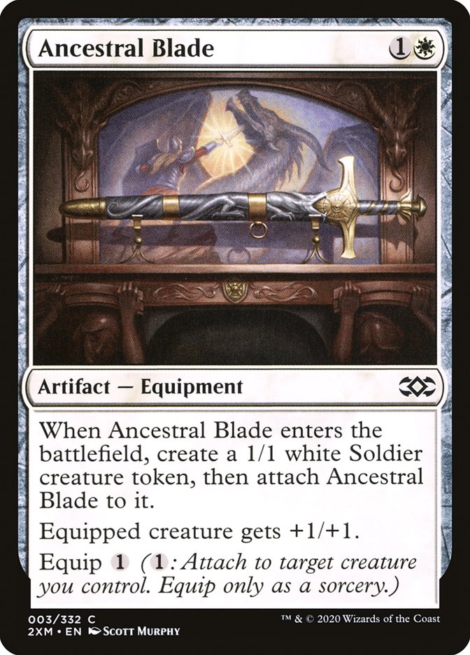 Ancestral Blade [Double Masters] (3)