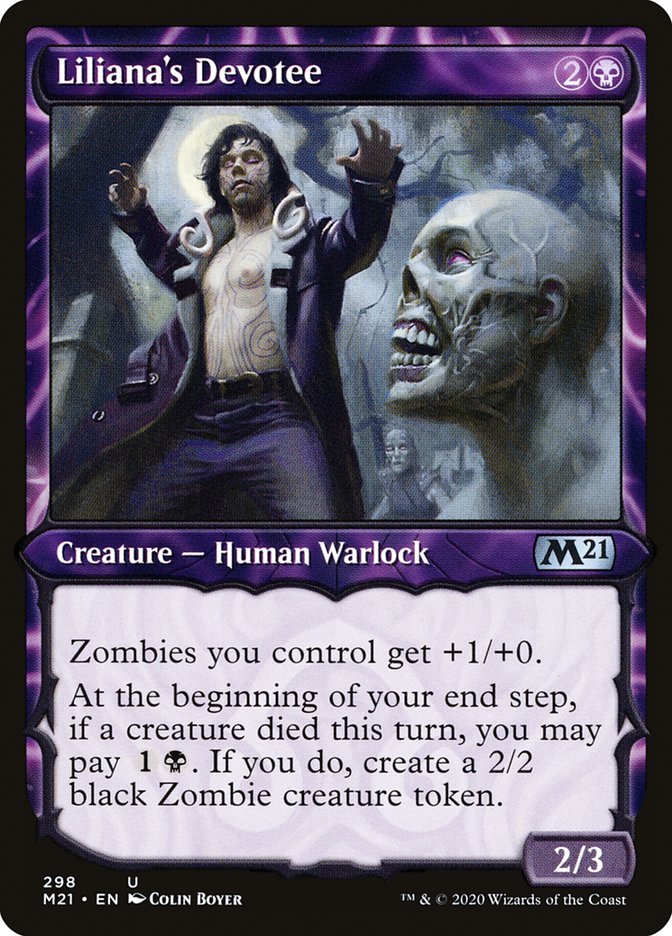 Liliana's Devotee [Core Set 2021] (298)