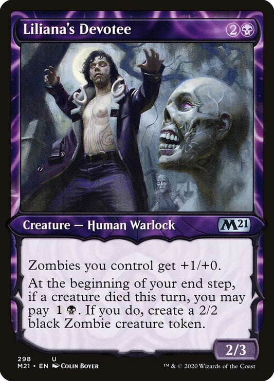 Liliana's Devotee [Core Set 2021] (298)