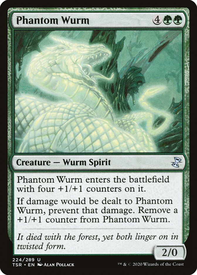 Phantom Wurm [Time Spiral Remastered] (224)