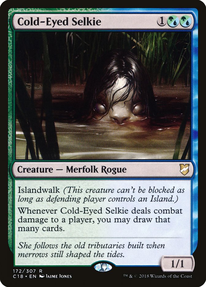 Cold-Eyed Selkie [Commander 2018] (172)