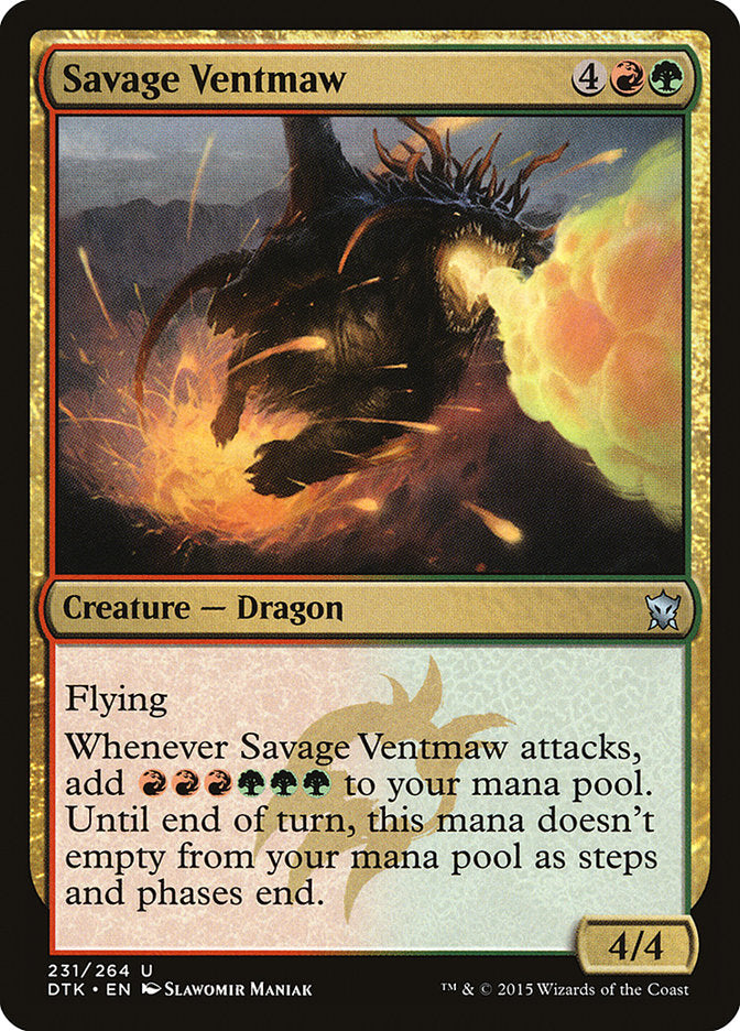 Savage Ventmaw [Dragons of Tarkir] (231)