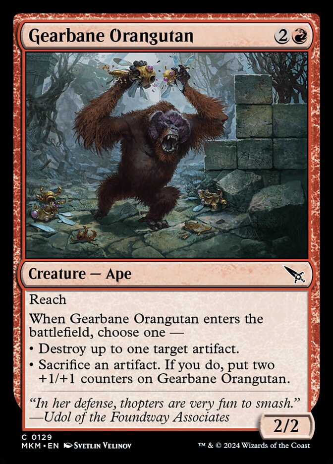 Gearbane Orangutan [Murders at Karlov Manor] (129)