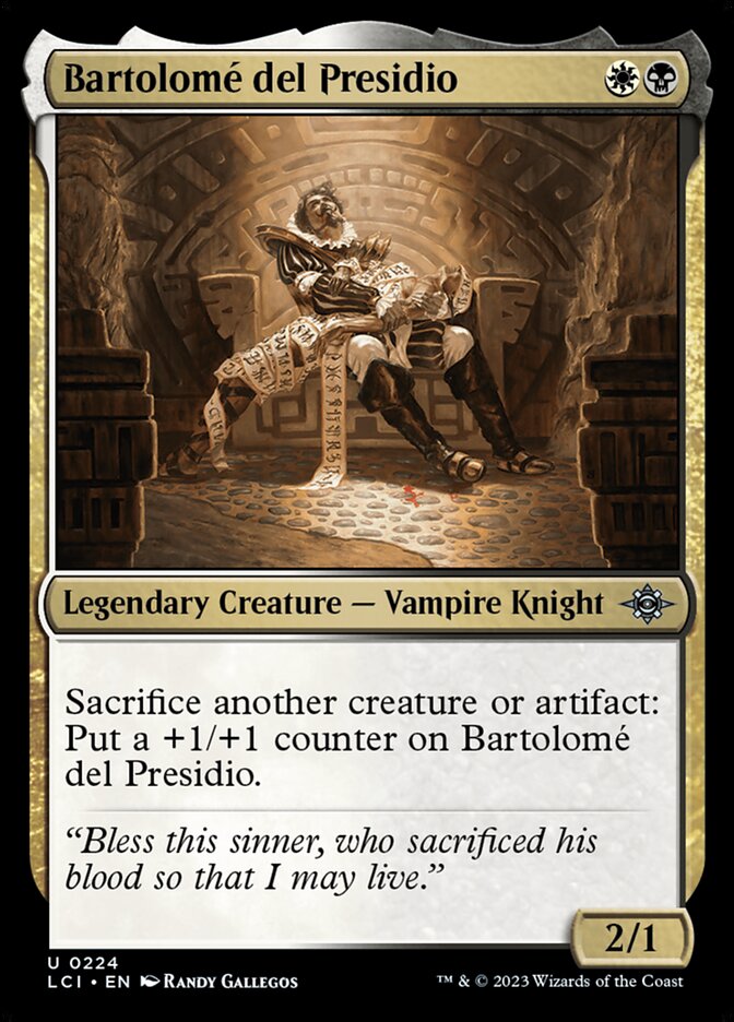 Bartolomé del Presidio [The Lost Caverns of Ixalan] (224)