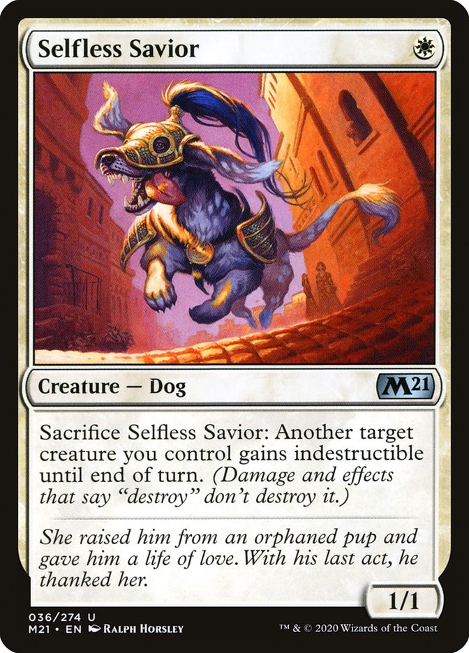 Selfless Savior [Core Set 2021] (36)