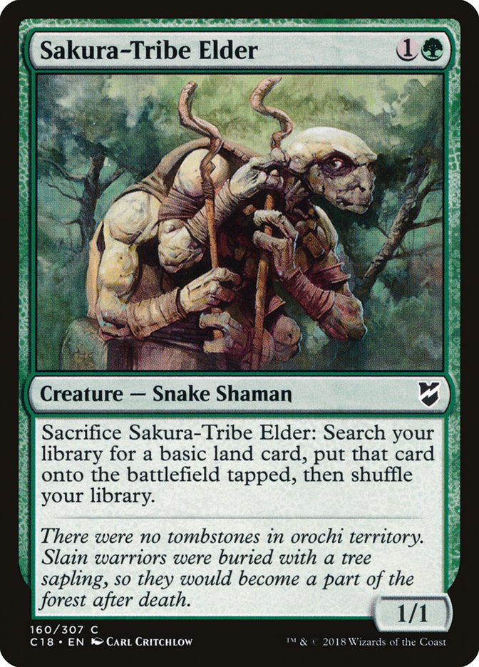 Sakura-Tribe Elder [Commander 2018] (160)