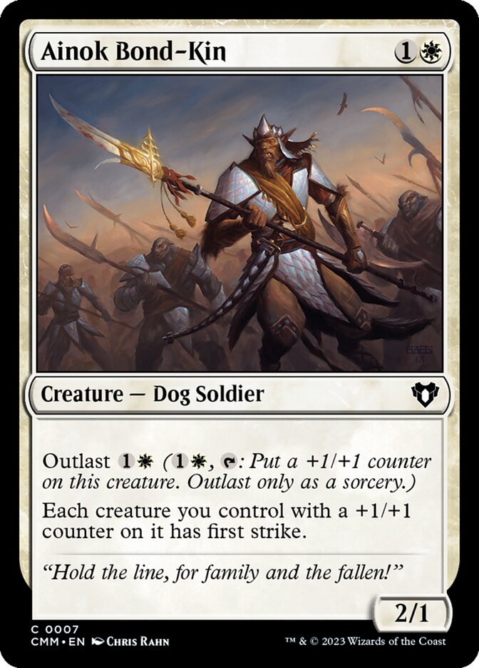 Ainok Bond-Kin [Commander Masters] (7)