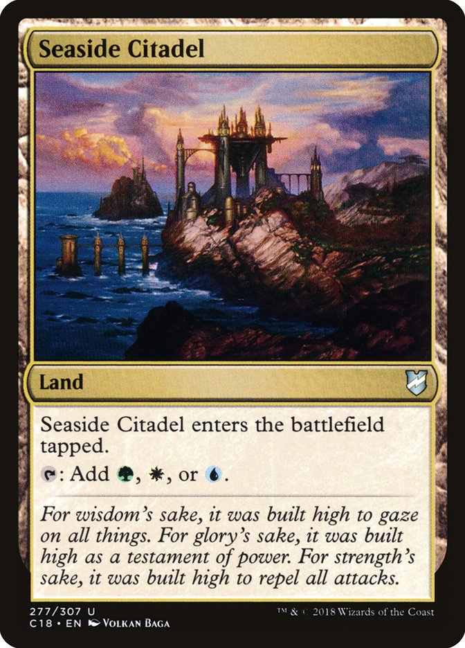 Seaside Citadel [Commander 2018] (277)