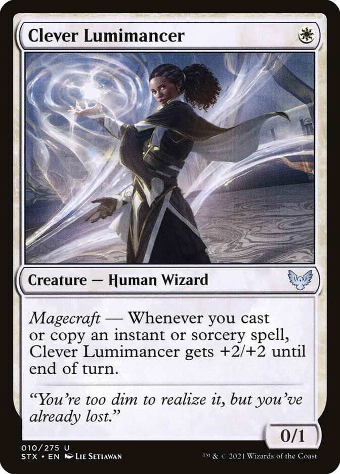 Clever Lumimancer [Strixhaven: School of Mages] (10)