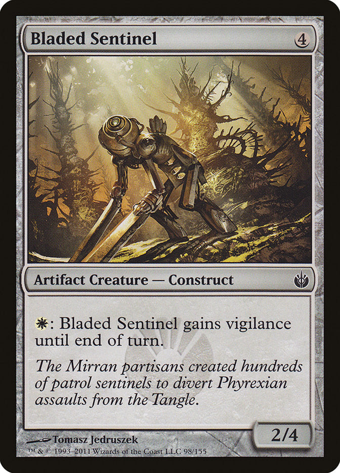 Bladed Sentinel [Mirrodin Besieged] (98)