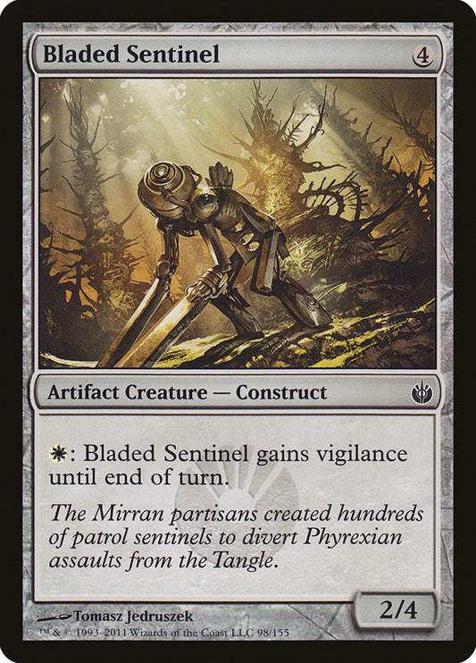 Bladed Sentinel [Mirrodin Besieged] (98)