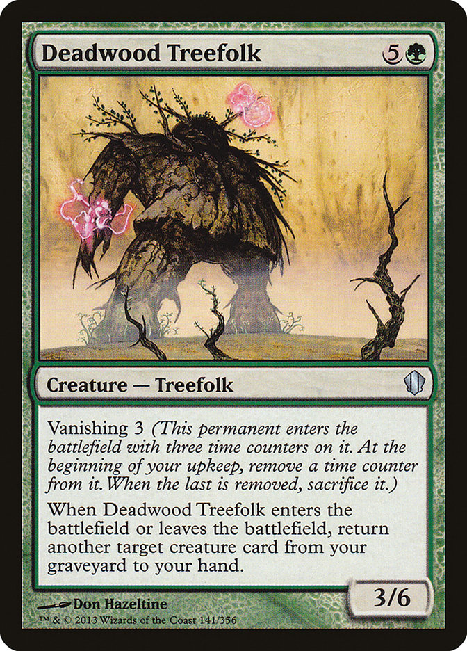 Deadwood Treefolk [Commander 2013] (141)