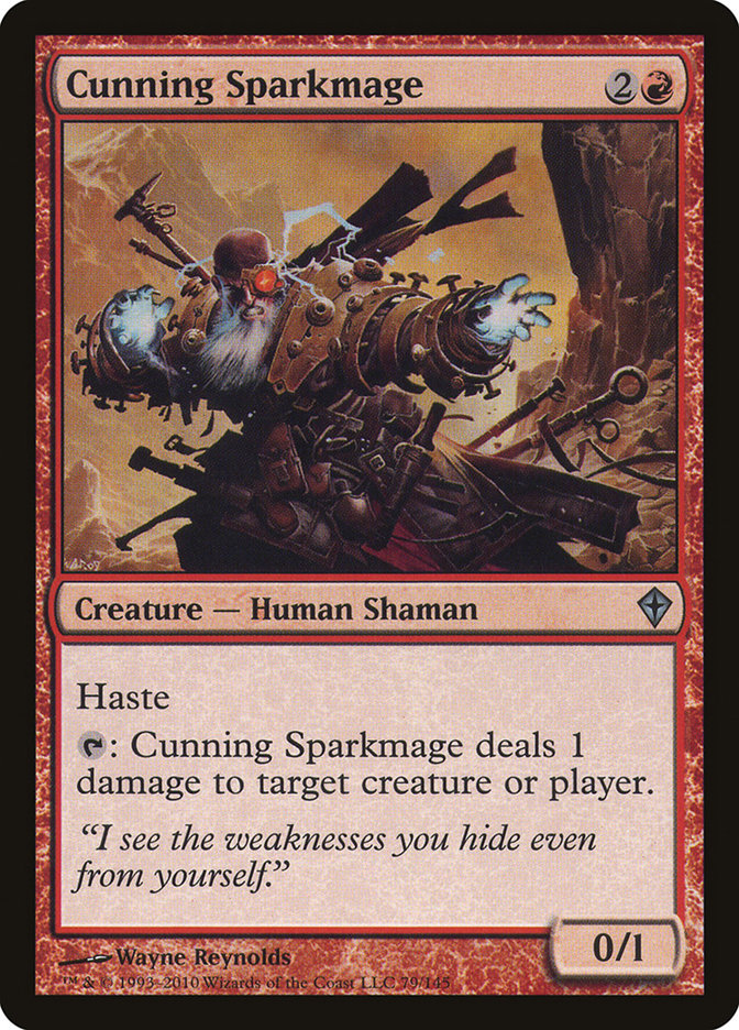 Cunning Sparkmage [Worldwake] (79)