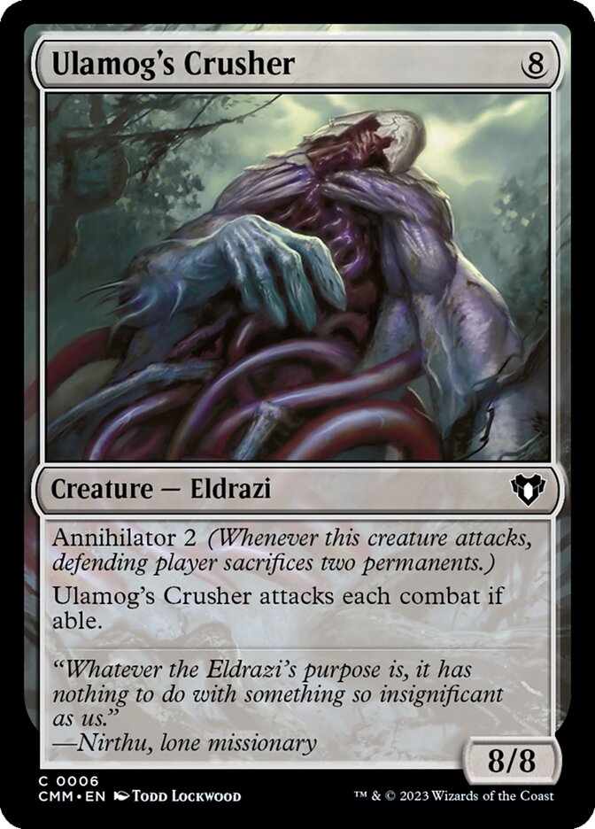 Ulamog's Crusher [Commander Masters] (6)