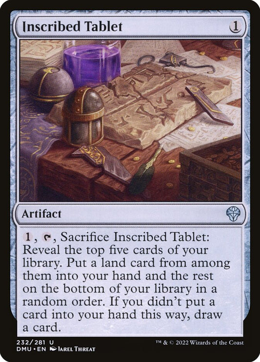 Inscribed Tablet [Dominaria United] (232)