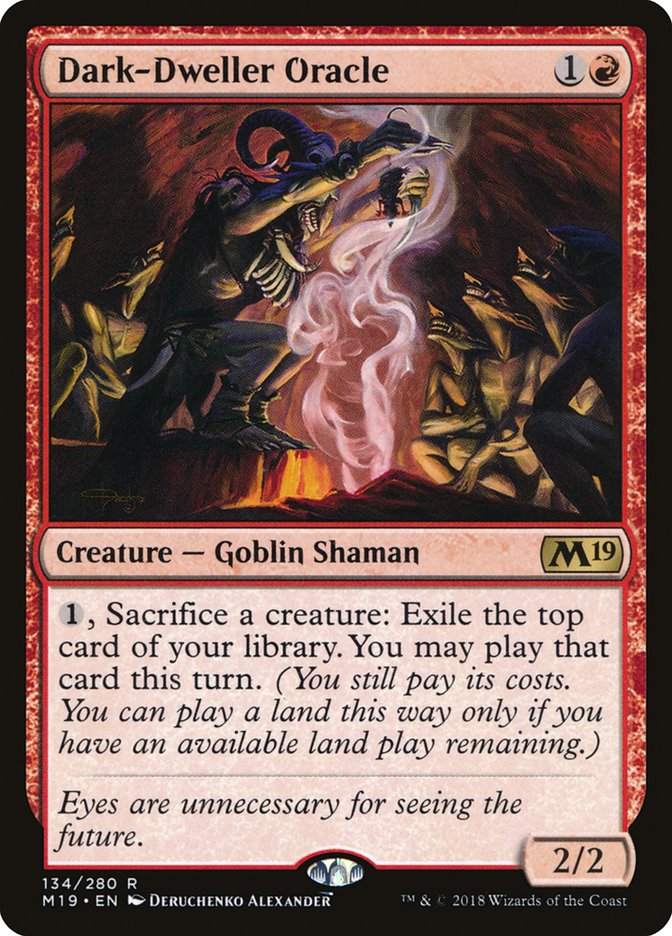 Dark-Dweller Oracle [Core Set 2019] (134)