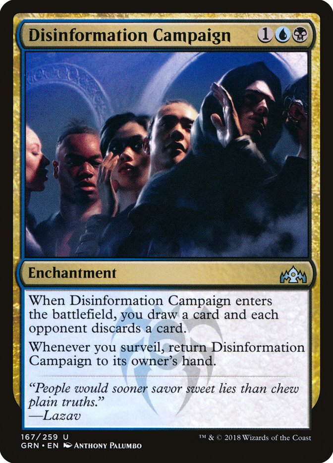 Disinformation Campaign [Guilds of Ravnica] (167)