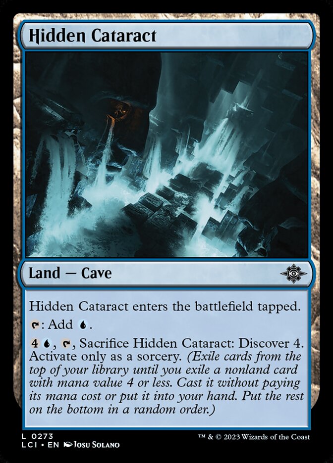 Hidden Cataract [The Lost Caverns of Ixalan] (273)