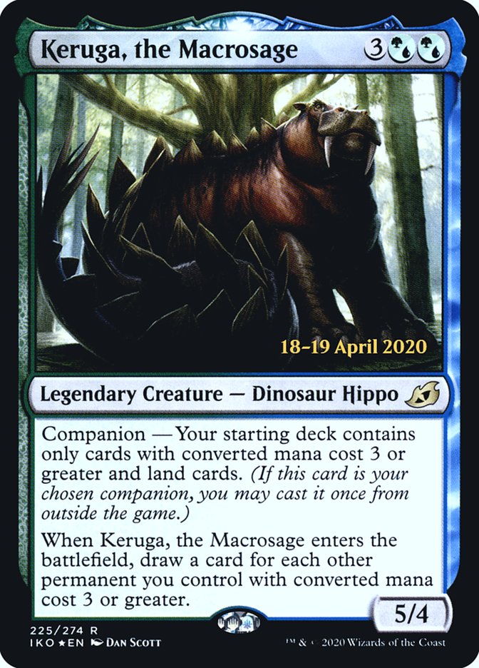 Keruga, the Macrosage [Ikoria: Lair of Behemoths Promos] (225s)