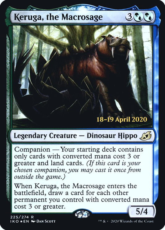 Keruga, the Macrosage [Ikoria: Lair of Behemoths Promos] (225s)