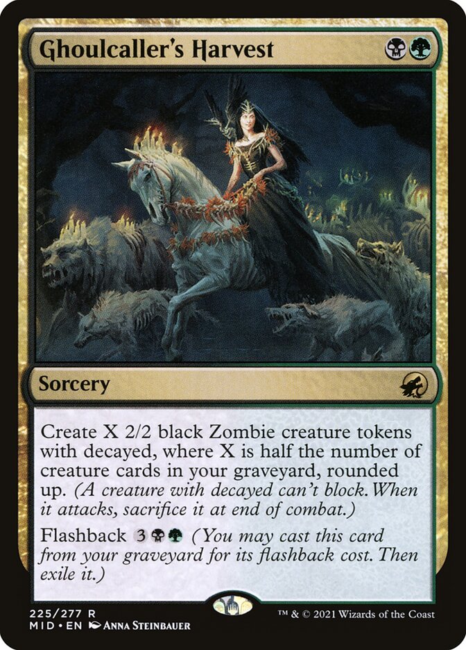 Ghoulcaller's Harvest [Innistrad: Midnight Hunt] (225)