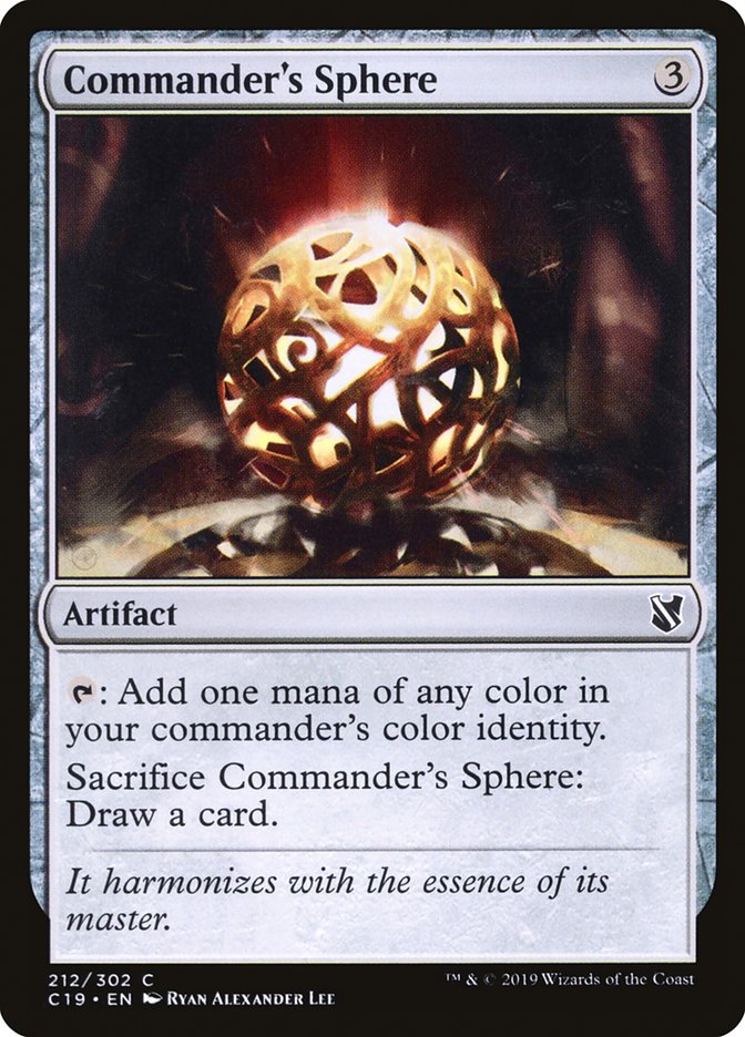 Commander's Sphere [Commander 2019] (212)
