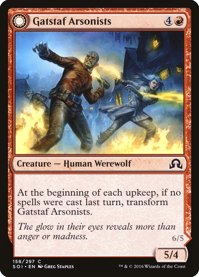 Gatstaf Arsonists // Gatstaf Ravagers [Shadows over Innistrad] (158)