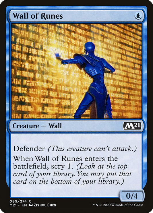 Wall of Runes [Core Set 2021] (85)
