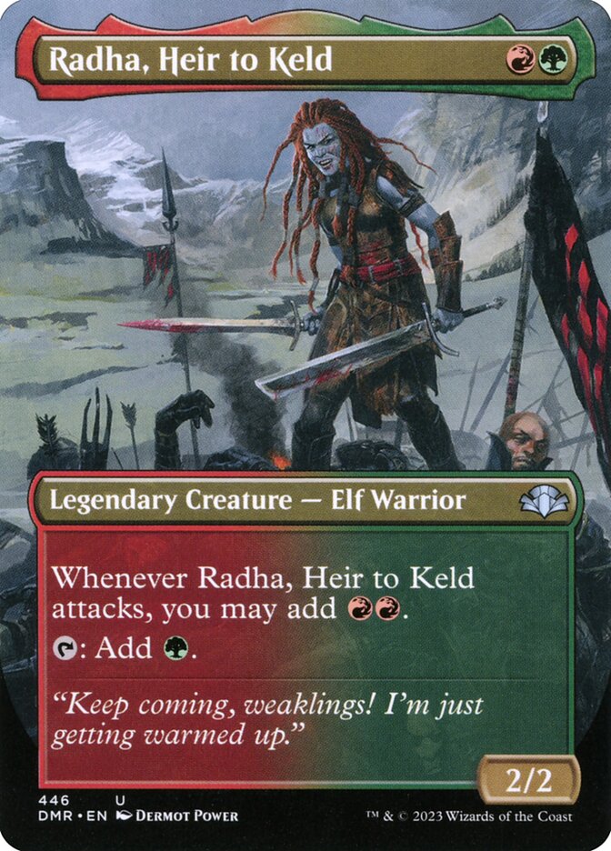 Radha, Heir to Keld [Dominaria Remastered] (446)