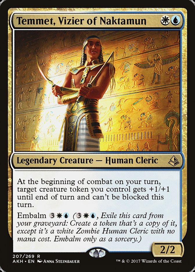 Temmet, Vizier of Naktamun [Amonkhet] (207)