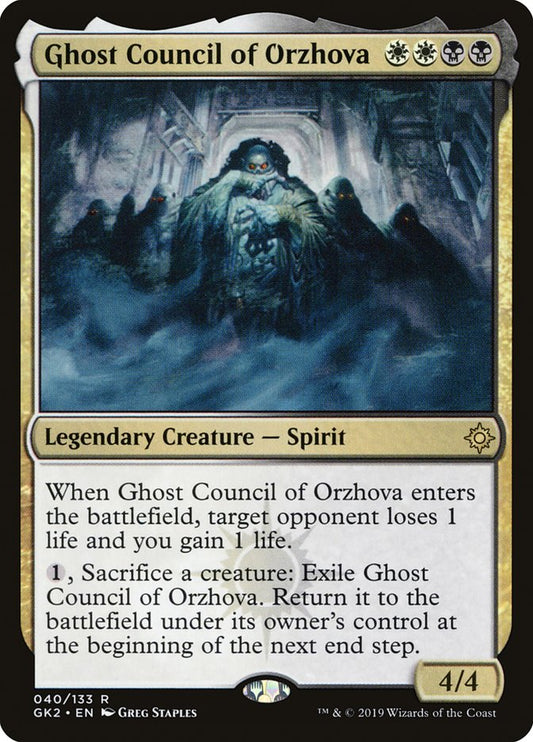 Ghost Council of Orzhova [Guild Kit: Orzhov] (40)