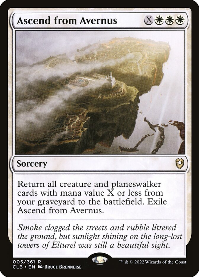 Ascend from Avernus [Commander Legends: Battle for Baldur's Gate] (5)