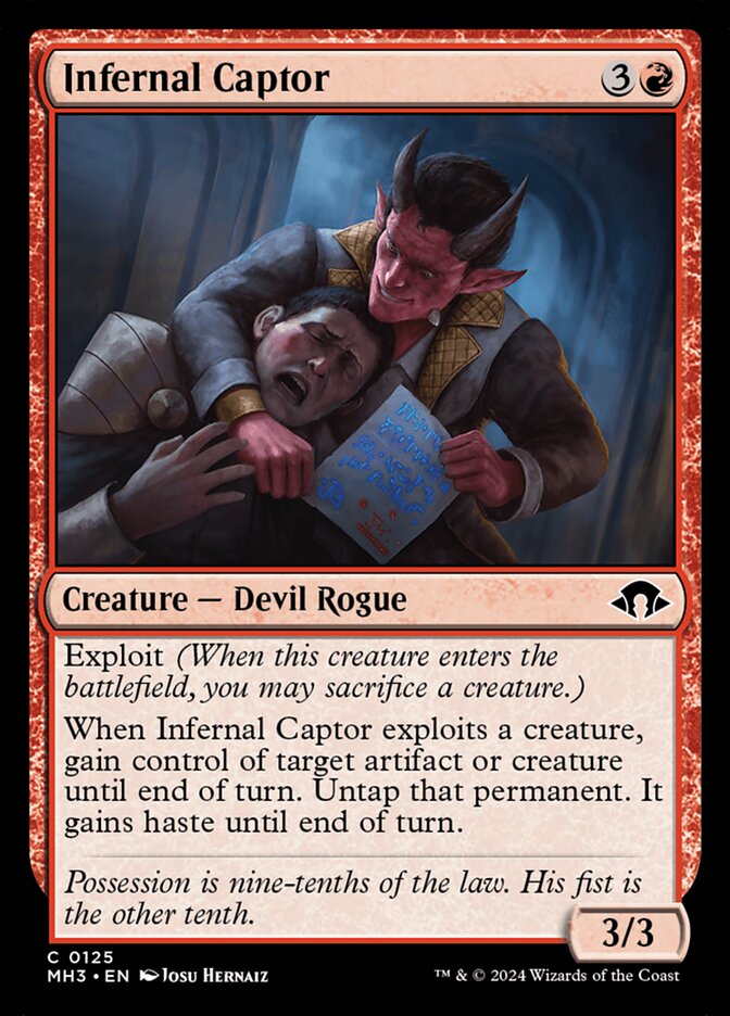 Infernal Captor [Modern Horizons 3] (125)