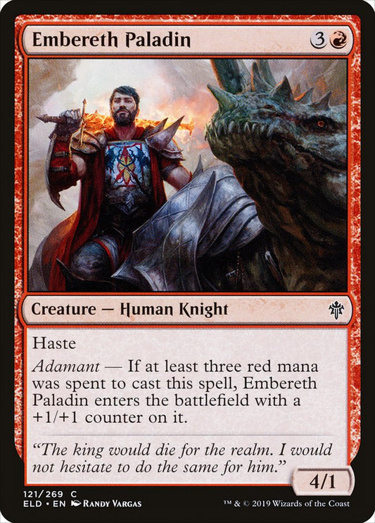 Embereth Paladin [Throne of Eldraine] (121)