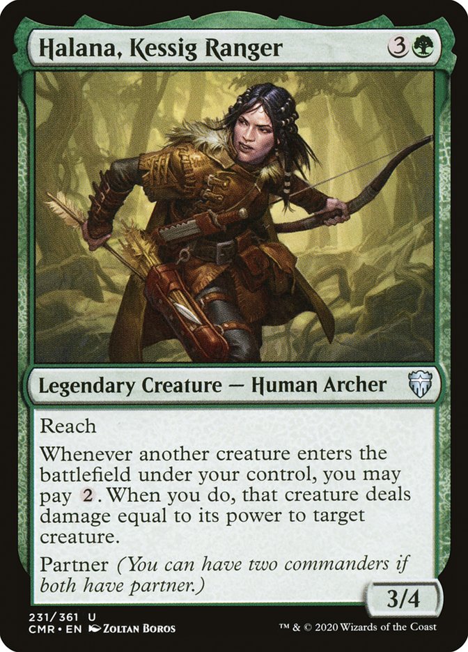 Halana, Kessig Ranger [Commander Legends] (231)